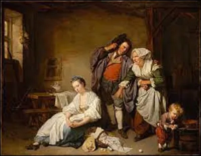 Peinture : 
De ces trois portraitistes, lequel a exécuté cette toile intitulée ''Les Oeufs cassés'', en 1756 ?