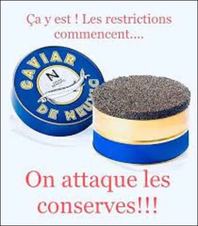 Animaux / aliment : 
Valant de 2 000 à plus de 30 000 euros le kilo, le caviar, parfois baptisé ''l'or noir'', est un aliment gastronomique de luxe. Dégusté seul ou en préparation dans certains plats, comme le tartare de langoustine au caviar et concombre, le caviar blanc iranien est le plus rare et le plus recherché. Parmi ces trois espèces d'esturgeons, lequel donne ce caviar tant convoité ?