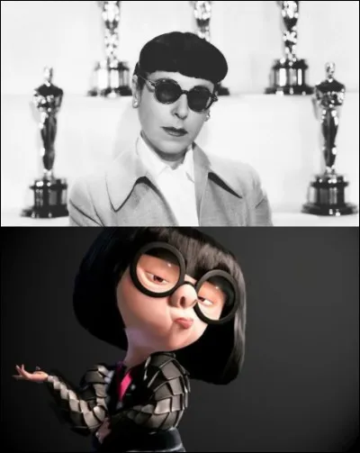 Le personnage d'Edna Mode aurait été inspiré de la célèbre costumière Edith Head, 8 fois récompensée aux Oscars. Dans quel dessin animé ce personnage apparaît-il ?