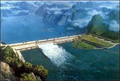 Où se situe le plus grand barrage du monde en béton du monde ?