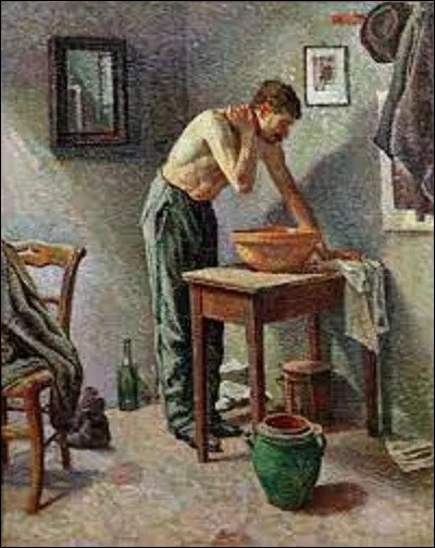 En 1887, quel néo-impressionniste a réalisé cette toile nommée ''La Toilette'' ?