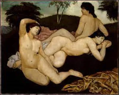 Datant de 1908, ''Après le bain, les nymphes'' est un tableau réalisé par un nabi qui se nomme...