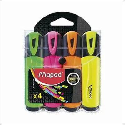 Comment dis-tu "Surligneur" ?