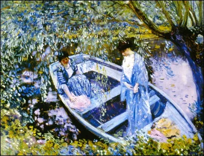 Qui a peint "Sous les saules" ?