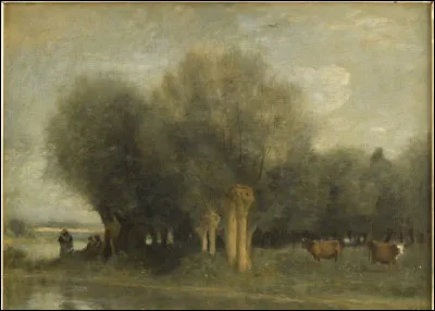 Qui a peint "Saules au bord de l'eau" ?