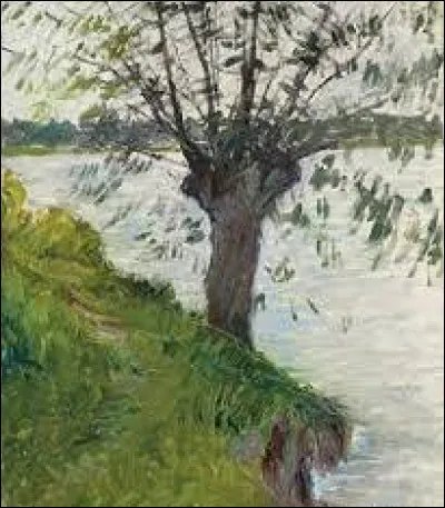Qui a peint "Saule au bord de la rivière" ?