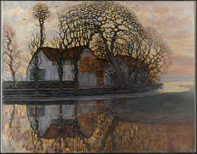 Qui a peint "Bosquet de saules sur le Gein" ?