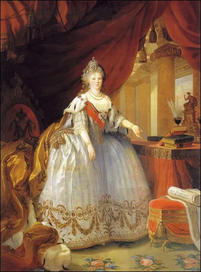 Élisabeth peint le portrait de cette femme. De qui s'agit-il ?