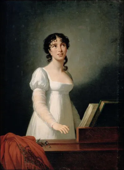 Enfin qui est la femme peinte sur ce portrait par Élisabeth ?