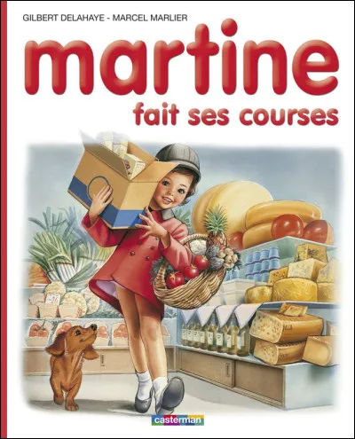 Comment s'appelle le chien de Martine ?