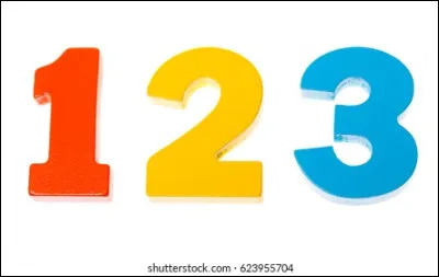 Un , deux , trois ... et :