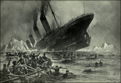 Lors de son premier voyage, le Titanic coule à pic avec 1 513 personnes à bord après avoir percuté un iceberg. Quand le naufrage a-t-il eu lieu ?
