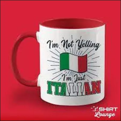 Comment dit-on "une tasse" en italien ?