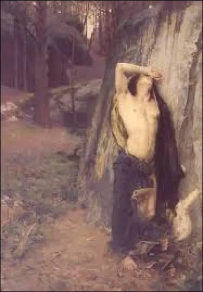 Orphée, fou de chagrin et de douleur décide d’aller…