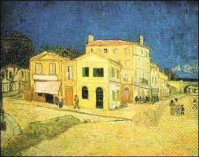 Quel postimpressionniste a réalisé cette toile intitulée ''La Maison jaune'', en septembre 1888 ?