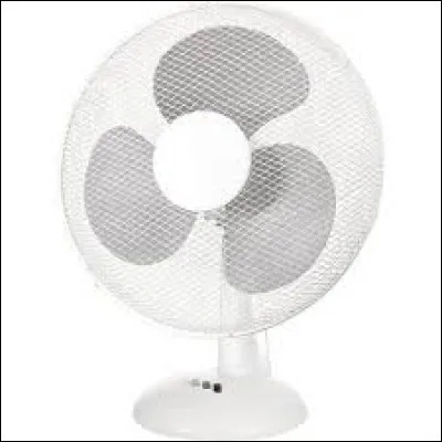 Un ventilateur convertit principalement de l'énergie électrique en énergie...