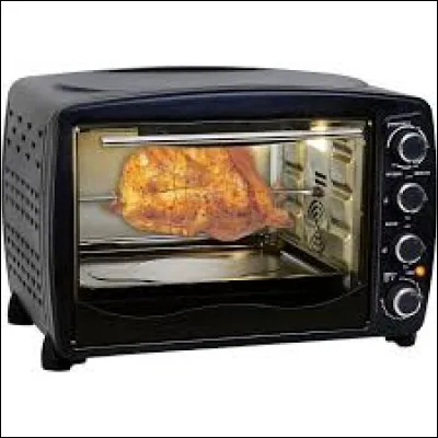 Un four avec une broche qui tourne convertit principalement de l'énergie électrique en énergie...