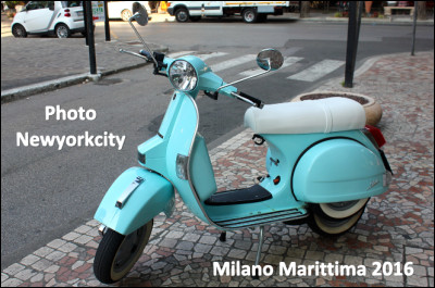 Quelle est cette icône en V du style italien dans le monde de la mobilité depuis 1946 ?