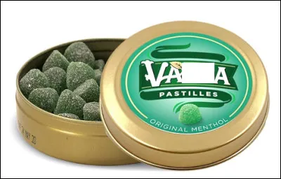 Quel est ce bonbon en V, un remède de parapharmacie pour soulager les irritations de la gorge ?