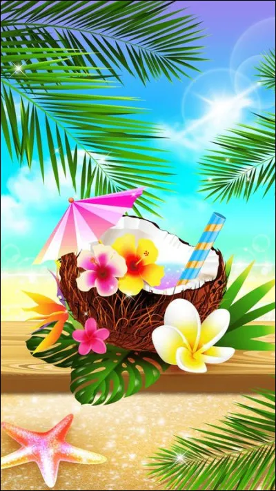 Quel est le nom du tronc d'un cocotier ?