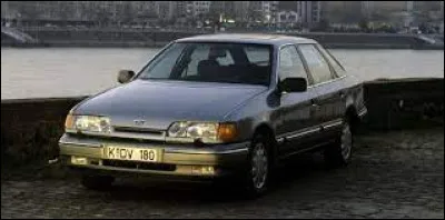 Durant quelle décennie est apparue la Ford Scorpio ?