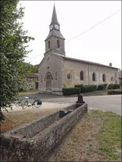 Ancienne commune Meusienne, Rampont se situe ...