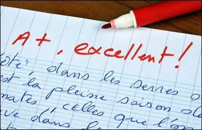 Et ta meilleure note ?