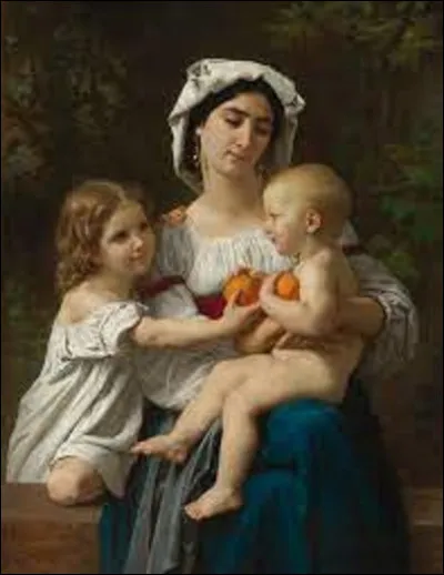 De ces trois académiciens, lequel a exécuté, en 1865, ce tableau intitulée ''Les Oranges'' ?