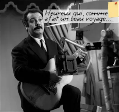 Là, c'est Brassens qui s'y colle, au p'tit papier ! Quel est ce sigle ?
