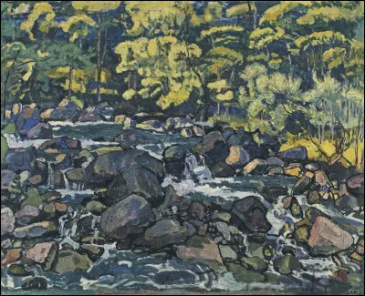 Qui a reprénseté "Le Ruisseau à Chambéry" ?