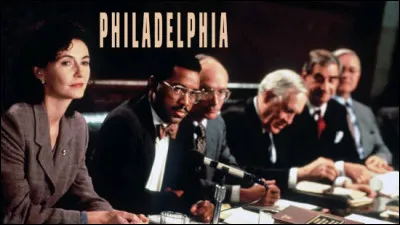 "Philadelphia" est un long-métrage interprété par Tom Hanks.