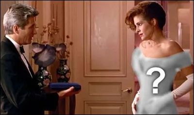 Pour l'opéra, quel bijou le client offre-t-il à sa femme ?