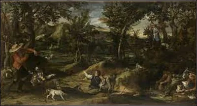 On reste un instant dans le baroque. Lequel a peint cette scène intitulée ''La Chasse'', en 1665 ?