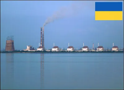 Quelle est cette centrale atomique en Z, la plus grande d'Europe située en Ukraine au bord du fleuve Dniepr ?
