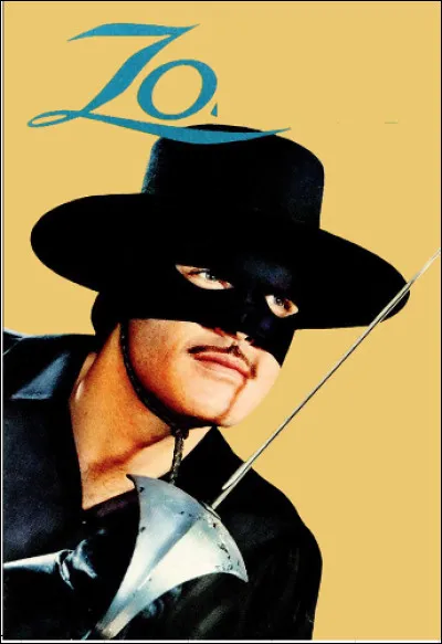 Qui est ce personnage fictif en Z, un riche hidalgo qui cache son identité sous un masque et un habit noir pour combattre l'injustice ?