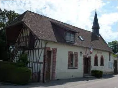 Village de l'ex région Haute-Normandie, dans le pays d'Ouche, Grosley-sur-Risle se situe dans le département ...