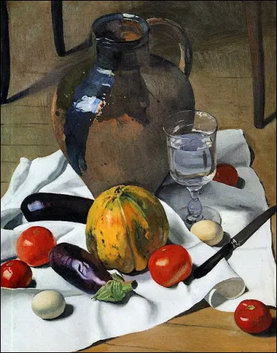 Qui fit revivre par ses pinceaux, cette "Nature morte avec grande cruche" ?