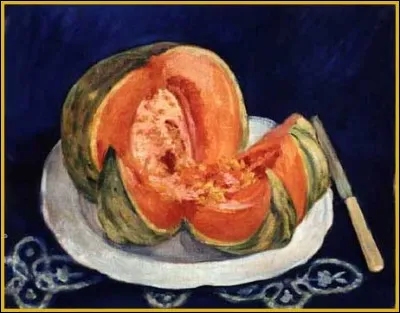 Quel artiste fut inspiré par ce melon ?