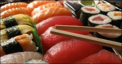 Quand les gens vous parlent de sushi, vous pensez...