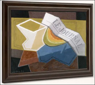 Qui est l'auteur de cette uvre cubique appelée "Tranche de melon" ?