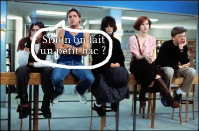 Mise en situation : Ton professeur est absent(e), et toute la classe va en salle d'étude pour une heure de perm. Tu t'ennuies. Que fais-tu pendant l'heure ?