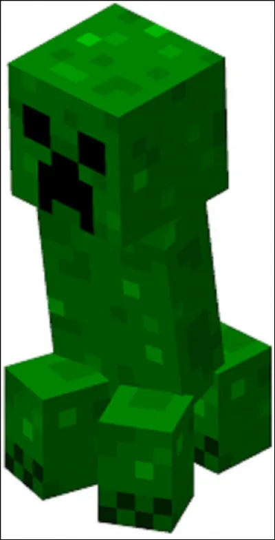 Au départ, le creeper était :