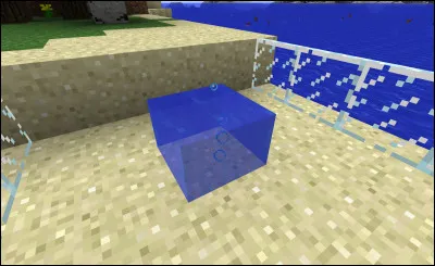 Quel est l'ID du bloc d'eau qui ne coule pas ?