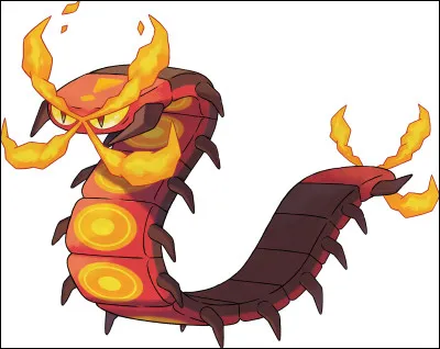 Dans "Pokémon", de quel type est Scolocendre ?