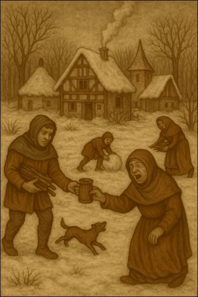 L'hiver est arrivé. Comment allez-vous faire, pauvre paysan-ne, pour avoir bien chaud ?