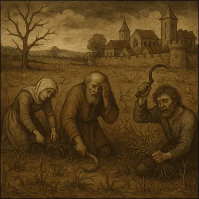 Les récoltes ont été mauvaises. Qu'allez-vous manger pour survivre ?