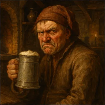 Un ivrogne vous lance un regard mauvais dans la taverne. Qu'est-ce que vous faites ?