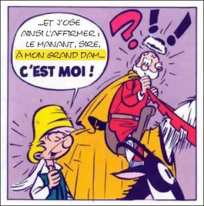 Que veut dire Pirlouit avec cette expression colorée (...en jaune) ?