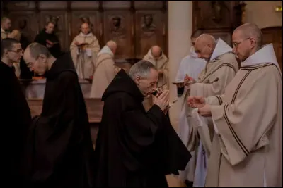 Ici, l'on pourrait dire que ce moine est à la "coule" : qu'est-ce à dire ?