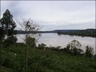Le fleuve, qui signifie en guarani, « rivière des oiseaux peints » est...